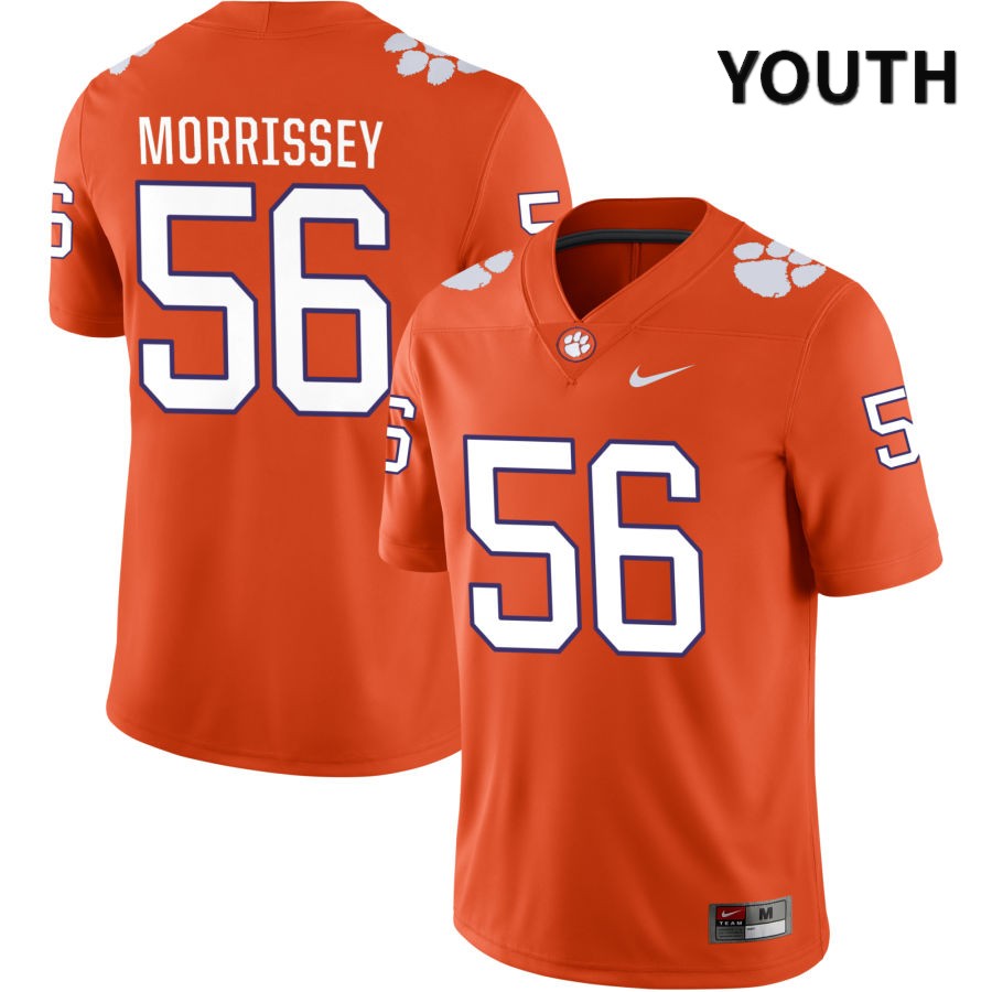 Youth Clemson Tigers Reed Morrissey #56 College Orange NIL 2022 NCAA Authentic Jersey Top Deals REF86N8W